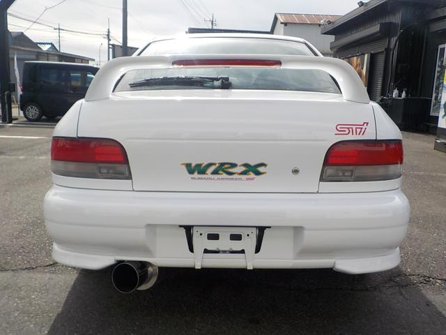 インプレッサ ＷＲＸ　ＳＴｉバージョンＩＩＩ　４ＷＤ　５ＭＴ　車高調　ロールバー　２６０キロスピードメーター　マフラー　ブーストコントローラー　ターボタイマー　追加メーター　１８インチヴォルクレーシングＳＥ３７　５１Ｅホワイトオールペイント済み（19枚目）