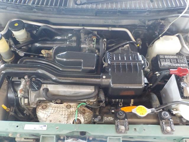 ミラジーノ ジーノ　２ＷＤ　オートマ　フル装備　純正ルーフキャリア　ヘッドライトバイザー　フェンダーミラー　シートカバー　社外フロントグリル・ウインカー・マフラー・フォグランプ　ＨＡＫアーモンドグリーンオールペイント済み（23枚目）