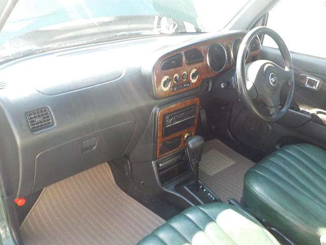 ミラジーノ ジーノ　２ＷＤ　オートマ　フル装備　純正ルーフキャリア　ヘッドライトバイザー　フェンダーミラー　シートカバー　社外フロントグリル・ウインカー・マフラー・フォグランプ　ＨＡＫアーモンドグリーンオールペイント済み（39枚目）