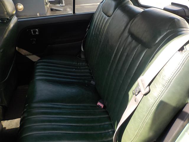 ミラジーノ ジーノ　２ＷＤ　オートマ　フル装備　純正ルーフキャリア　ヘッドライトバイザー　フェンダーミラー　シートカバー　社外フロントグリル・ウインカー・マフラー・フォグランプ　ＨＡＫアーモンドグリーンオールペイント済み（43枚目）