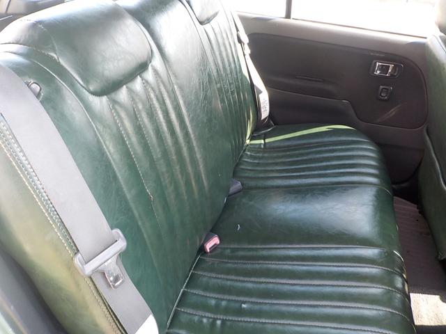 ミラジーノ ジーノ　２ＷＤ　オートマ　フル装備　純正ルーフキャリア　ヘッドライトバイザー　フェンダーミラー　シートカバー　社外フロントグリル・ウインカー・マフラー・フォグランプ　ＨＡＫアーモンドグリーンオールペイント済み（44枚目）