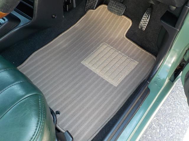 ミラジーノ ジーノ　２ＷＤ　オートマ　フル装備　純正ルーフキャリア　ヘッドライトバイザー　フェンダーミラー　シートカバー　社外フロントグリル・ウインカー・マフラー・フォグランプ　ＨＡＫアーモンドグリーンオールペイント済み（46枚目）