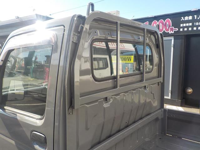 キャリイトラック KC 4WD エアコン パワステ オートマ 新品12インチベンプラホイールキャップ 新品革調シートカバー ミディアムグレーオールペイント済み(31枚目)