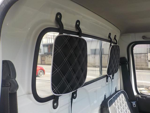 キャリイトラック KC 4WD エアコン パワステ オートマ 新品12インチベンプラホイールキャップ 新品革調シートカバー ミディアムグレーオールペイント済み(38枚目)