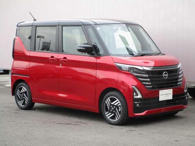 ルークス ６６０　ハイウェイスターＸ　プロパイロット　エディション　※デモカー　プロパイロット　左右パワースライドドア　アイドリング　パノラマモニター　助手席エアバッグ　衝突軽減ブレーキ　ＰＷ　ナビ＆ＴＶ　１セグ　禁煙　ＬＥＤヘッドライト　ＬＤＷ　スマートキー　ＥＴＣ　ワンオーナー車　ＰＳ（3枚目）