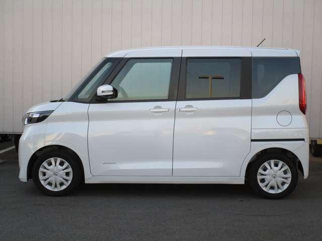 ルークス ６６０　Ｘ　※エマージェンシーブレーキ　社外ナビ　アラモニ　前後衝突軽減ブレーキ　車線逸脱防止　ＥＴＣ　スマートキー　キーフリー　ドライブレコーダー　ｉ－ｓｔｏｐ　フルオートエアコン　パワーウインドウ　バックカメラ　Ｗエアバック　メモリーナビ　ＡＢＳ（5枚目）