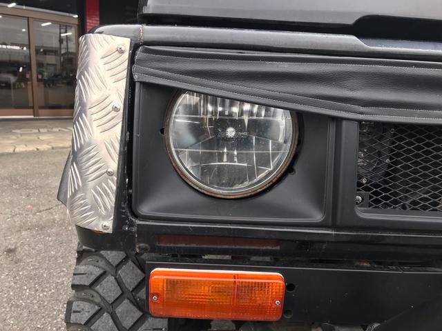 ジムニー スコットリミテッド AC PS 5MT 純正色 社外リーフリフトアップ 改造公認車 R3年小型貨物登録車 社外前後バンパーシシ狩りバンパー大 社外タンクガード 社外マフラー 社外ハンドル 社外AW MTタイヤ 社外ノブ(49枚目)