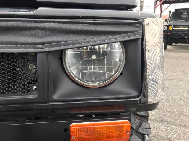 ジムニー スコットリミテッド AC PS 5MT 純正色 社外リーフリフトアップ 改造公認車 R3年小型貨物登録車 社外前後バンパーシシ狩りバンパー大 社外タンクガード 社外マフラー 社外ハンドル 社外AW MTタイヤ 社外ノブ(50枚目)