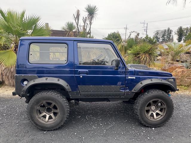 ジムニー HC AC PS 5MT 小型貨物登録車 初度登録R6年車 NOX・PM適合 全塗装 社外リーフリフトアップ 改造公認車 社外マフラー 社外前後バンパー 1型グリル 社外AW MTタイヤ 社外ミラー2名乗車(20枚目)