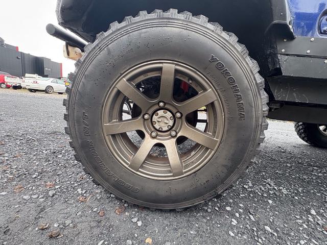 ジムニー HC AC PS 5MT 小型貨物登録車 初度登録R6年車 NOX・PM適合 全塗装 社外リーフリフトアップ 改造公認車 社外マフラー 社外前後バンパー 1型グリル 社外AW MTタイヤ 社外ミラー2名乗車(38枚目)