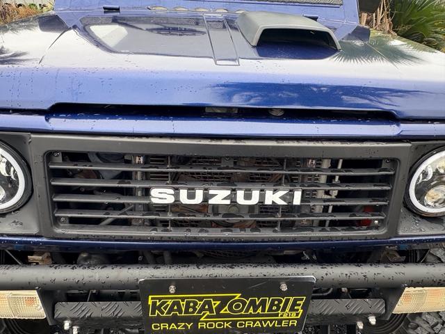 ジムニー HC AC PS 5MT 小型貨物登録車 初度登録R6年車 NOX・PM適合 全塗装 社外リーフリフトアップ 改造公認車 社外マフラー 社外前後バンパー 1型グリル 社外AW MTタイヤ 社外ミラー2名乗車(44枚目)