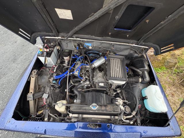 ジムニー HC AC PS 5MT 小型貨物登録車 初度登録R6年車 NOX・PM適合 全塗装 社外リーフリフトアップ 改造公認車 社外マフラー 社外前後バンパー 1型グリル 社外AW MTタイヤ 社外ミラー2名乗車(79枚目)