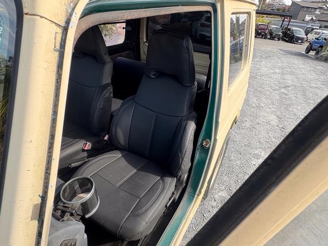 ジムニー スコットリミテッド AC PS 5MT 全塗装 社外フロントバンパー ワンオフ社外テールレンズ ナンバー灯移設 社外AW MTタイヤ 社外シートカバー 社外ハンドル 社外3連追加メーター オーディオレス(53枚目)