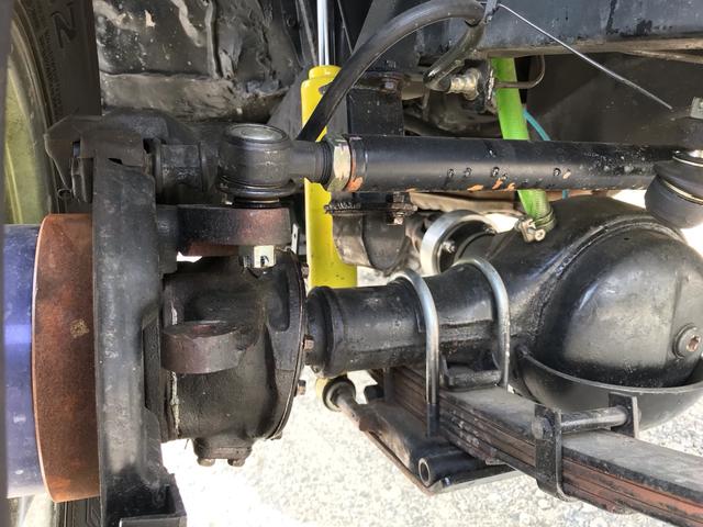 ジムニー サマーウインド　リミテッド　ＡＣ　ＰＳ　５ＭＴ　社外リーフリフトアップ　改造公認車　バンカット車　前後エアロッカー　ダウンギア　油圧電動Ｗパワステ　強化シャフト　ワンオフロールバー　２５５ＭＴタイヤ　ウィンチ　社外前後バンパー（51枚目）