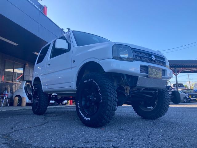 ジムニー XG AC PS PW 5MT 実走行 社外リフトアップキット 社外マフラー 社外LEDテール 社外マフラー 社外AW MTタイヤ 前後社外バンパー フルセグTVナビ バックカメラ ドラレコ 追加メーター(6枚目)