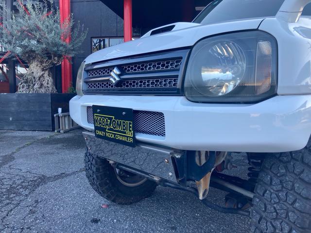 ジムニー XG AC PS PW 5MT 実走行 社外リフトアップキット 社外マフラー 社外LEDテール 社外マフラー 社外AW MTタイヤ 前後社外バンパー フルセグTVナビ バックカメラ ドラレコ 追加メーター(26枚目)