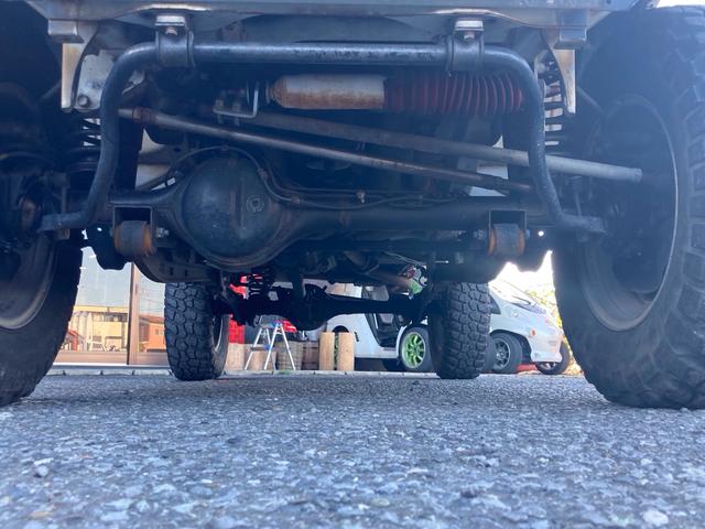 ジムニー XG AC PS PW 5MT 実走行 社外リフトアップキット 社外マフラー 社外LEDテール 社外マフラー 社外AW MTタイヤ 前後社外バンパー フルセグTVナビ バックカメラ ドラレコ 追加メーター(27枚目)