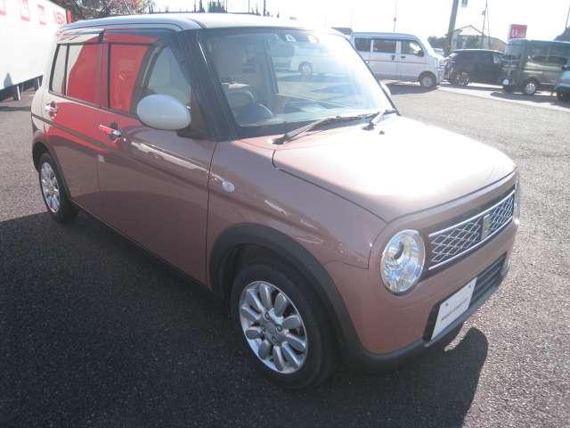 アルトラパン 660 X AC ナビTV 衝突軽減ブレーキ ISTOP 運転席助手席エアバッグ ETC セキュリティー 運転席エアバッグ ABS キーフリーシステム ワンセグTV アルミホイール メモリーナビ PW(3枚目)