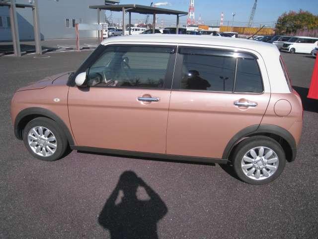 アルトラパン 660 X AC ナビTV 衝突軽減ブレーキ ISTOP 運転席助手席エアバッグ ETC セキュリティー 運転席エアバッグ ABS キーフリーシステム ワンセグTV アルミホイール メモリーナビ PW(16枚目)