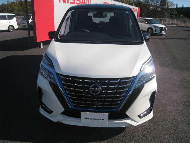 セレナ 1.2 e-POWER ハイウェイスター V 360°カメラ エマジェンシーブレーキ スマキー バックカメラ 禁煙 LED レーンアシスト 点検記録簿付 ETC ドラレコ Aストップ イモビ フルオートエアコン アルミホイール エアバック ABS(2枚目)