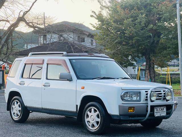 ラシーン タイプIII エアコン 4WD サンルーフ パワステ パワーウインドウ 運転席エアバッグ(6枚目)