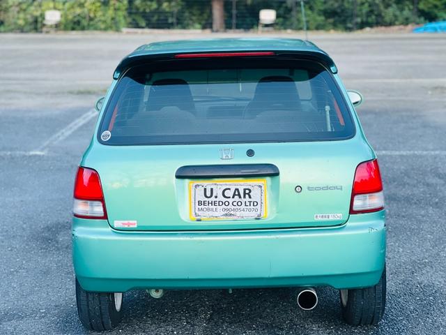 トゥデイ Ｊｉ　５速マニュアル　社外ハンドル　タイミングベルト交換済（3枚目）