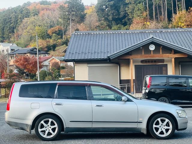 ステージア ２５０ＲＸ　ＦＯＵＲ　４ＷＤ　キーレス　衝突安全ボディ　ＡＢＳ　ＥＴＣ　オートエアコン　電動シート　ＰＳ　ＰＷ　Ｗエアバッグ（4枚目）