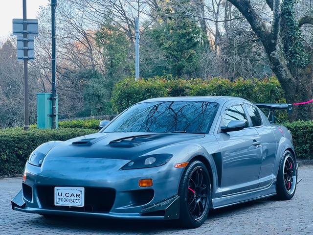 ＲＸ－８ タイプＥ　エアバッグ　助手席エアバッグ　横滑り防止　オートクルーズ　パワステ　寒冷地仕様　ＥＴＣ付　黒革シート　キーレス　パワーウィンドウ　衝突安全ボディ　ＡＢＳ　電動パワーシート　ＡＵＴＯエアコン（7枚目）