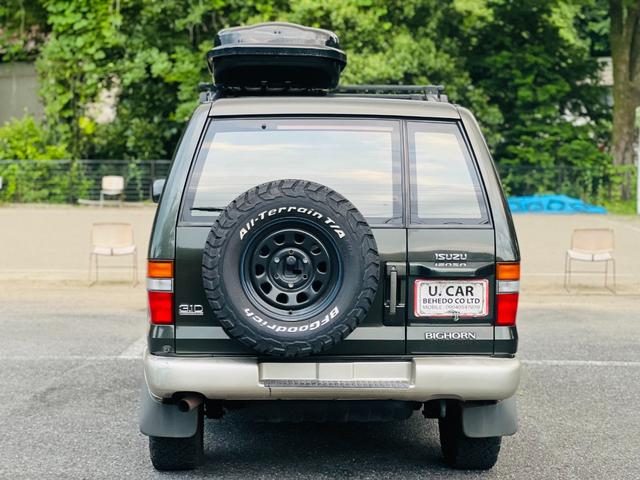 ビッグホーン ハンドリングバイロータス　ロング　タイミングベルト交換済　５速マニュアル　ＥＴＣ（3枚目）