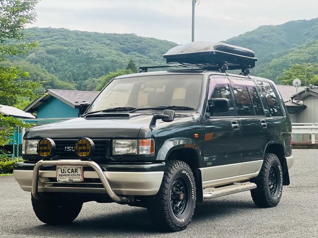 ビッグホーン ハンドリングバイロータス　ロング　タイミングベルト交換済　５速マニュアル　ＥＴＣ（7枚目）