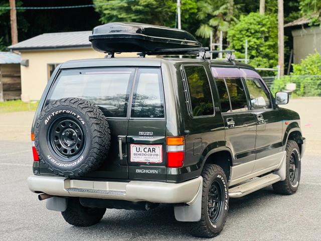 ビッグホーン ハンドリングバイロータス　ロング　タイミングベルト交換済　５速マニュアル　ＥＴＣ（8枚目）