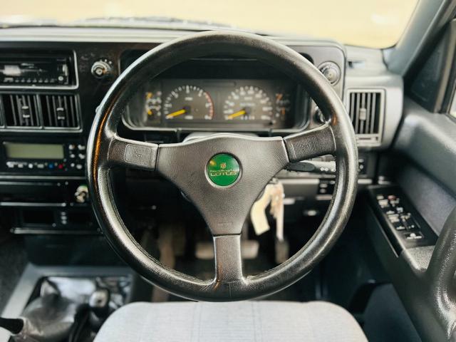 ビッグホーン ハンドリングバイロータス　ロング　タイミングベルト交換済　５速マニュアル　ＥＴＣ（16枚目）