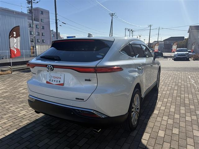 ハリアーハイブリッド Ｚ　メモリナビ　地デジ　４ＷＤ車　ＡＢＳ　オートエアコン　サイドエアバッグ　Ｂカメラ　エアバッグ　ＥＴＣ　アルミホイール　ワンオーナー　ナビ＆ＴＶ　ブレーキサポート　点検記録簿（5枚目）