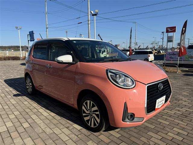 パッソ モーダ　誤発進抑制機能　バックガイドモニター　地デジ　記録簿付き　エアバック　ＡＳ＆Ｇ　エアコン　Ｗエアバッグ　ドライブレコーダー　ナビＴＶ　パワーステアリング　メモリナビ　ＥＴＣ　ＡＢＳ　１オーナー（3枚目）