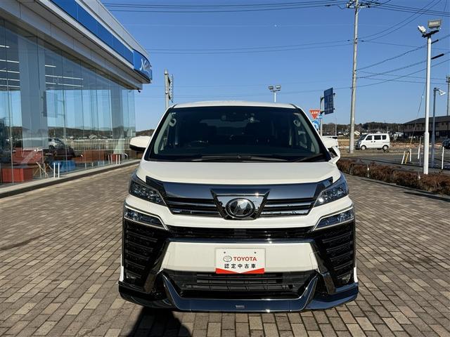 ヴェルファイア ２．５Ｚ　Ｇエディション　レザーシート　アイストップ　４ＷＤ車　エアバッグ　アルミホイール　ナビＴＶ　ＡＢＳ　３列シート　オートエアコン　ＥＴＣ　記録簿　メモリナビ　リヤカメラ　衝突被害軽減　１オ－ナ－（2枚目）