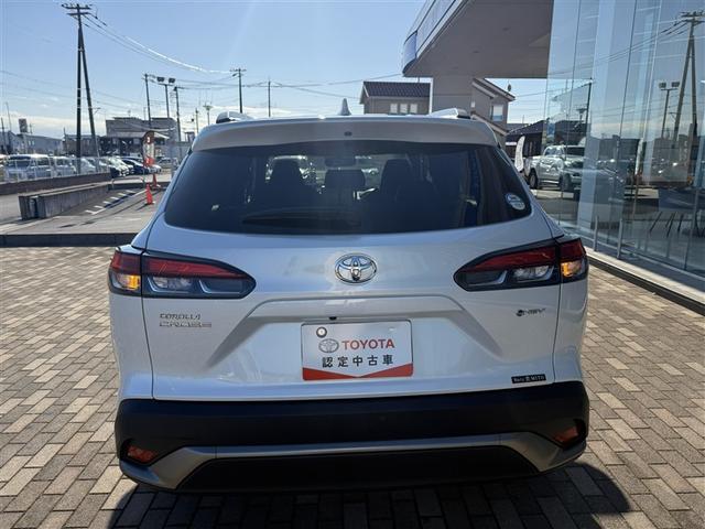 カローラクロス ハイブリッド　Ｚ　ＰＣＳ　パノラマムーンルーフ　記録簿　エアバッグ　ＡＢＳ（6枚目）