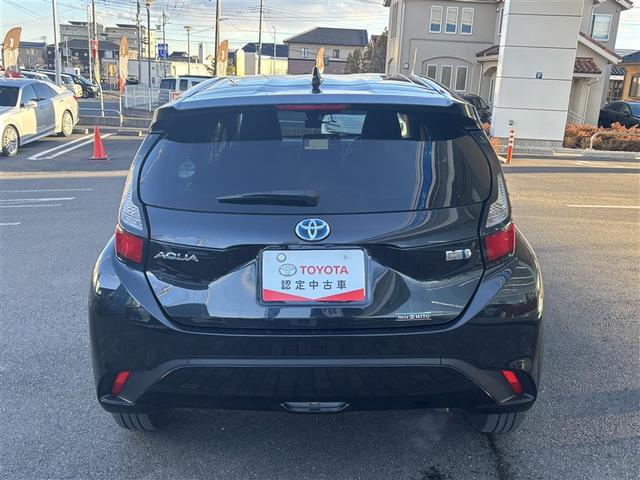 アクア Ｇ　ドラレコ付　バックモニタ　ワンオーナー車　衝突軽減システム　地デジＴＶ　メモリーナビゲーション　ＡＣ　ＥＴＣ　ナビＴＶ　ＰＷ　サイドエアバック　エアバッグ　ＡＢＳ　ＰＳ　助手席エアバッグ（5枚目）