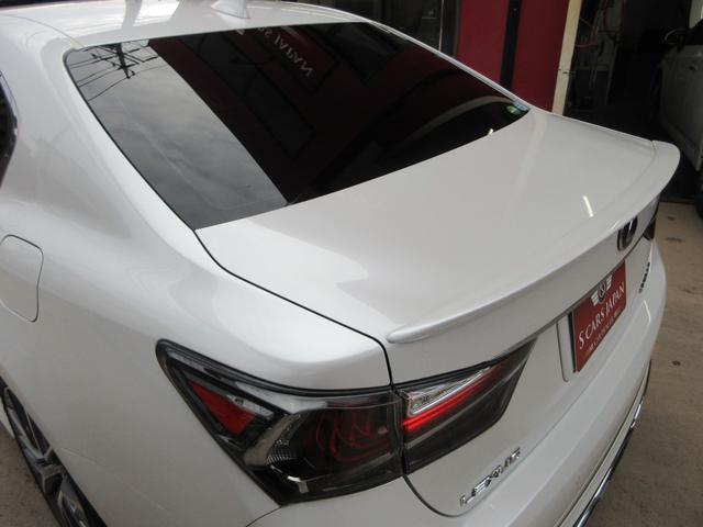 ＧＳ ＧＳ３００ｈ　バージョンＬ　後期型／禁煙車／モデリスタフルエアロ・４本出しマフラー／サンルーフ／３眼ＬＥＤヘッドライト／スマートキー２個／カードキー／純ＥＧスターター／純ＯＰ１９ｉｎＡＷ／黒革シート／シートヒーター・クーラー（17枚目）
