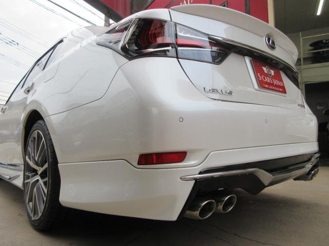 ＧＳ ＧＳ３００ｈ　バージョンＬ　後期型／禁煙車／モデリスタフルエアロ・４本出しマフラー／サンルーフ／３眼ＬＥＤヘッドライト／スマートキー２個／カードキー／純ＥＧスターター／純ＯＰ１９ｉｎＡＷ／黒革シート／シートヒーター・クーラー（19枚目）