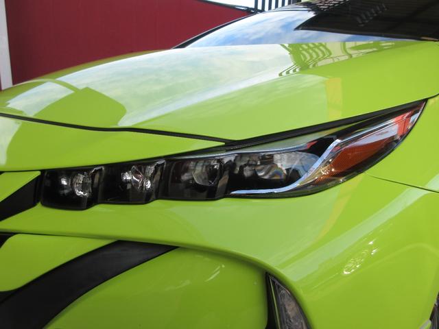 プリウスＰＨＶ Ａレザーパッケージ　禁煙車／モデリスタフルエアロ／黒レザーシート／社外１８ｉｎＡＷ／スマートキー一体型ＥＧスターター／サーモテクトライムグリーン／ＬＥＤヘッドライト／前後ドラレコ／充電ケーブル／急速充電口／記録簿５枚有（29枚目）