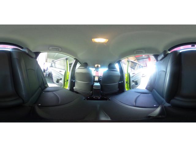 プリウスＰＨＶ Ａレザーパッケージ　禁煙車／モデリスタフルエアロ／黒レザーシート／社外１８ｉｎＡＷ／スマートキー一体型ＥＧスターター／サーモテクトライムグリーン／ＬＥＤヘッドライト／前後ドラレコ／充電ケーブル／急速充電口／記録簿５枚有（80枚目）