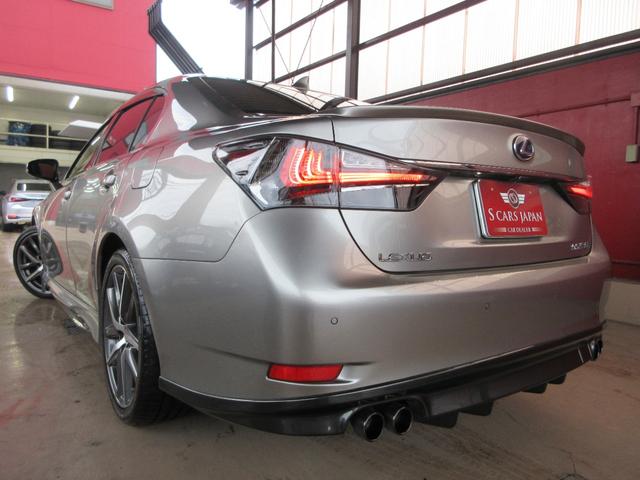 ＧＳ ＧＳ３００ｈ　Ｆスポーツ　禁煙／後期／ＴＲＤフルエアロ・パフォーマンスダンパー・Ｆスパッツ／マークレビンソン／サンルーフ／３眼ＬＥＤヘッドライト／スマートキー×２／カードキー／赤革シート／ドラレコ／ディーラー記録簿１１枚（5枚目）