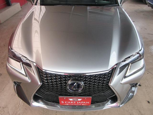 ＧＳ ＧＳ３００ｈ　Ｆスポーツ　禁煙／後期／ＴＲＤフルエアロ・パフォーマンスダンパー・Ｆスパッツ／マークレビンソン／サンルーフ／３眼ＬＥＤヘッドライト／スマートキー×２／カードキー／赤革シート／ドラレコ／ディーラー記録簿１１枚（8枚目）