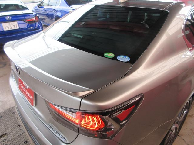 ＧＳ ＧＳ３００ｈ　Ｆスポーツ　禁煙／後期／ＴＲＤフルエアロ・パフォーマンスダンパー・Ｆスパッツ／マークレビンソン／サンルーフ／３眼ＬＥＤヘッドライト／スマートキー×２／カードキー／赤革シート／ドラレコ／ディーラー記録簿１１枚（16枚目）