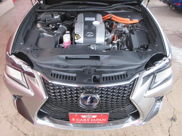 ＧＳ ＧＳ３００ｈ　Ｆスポーツ　禁煙／後期／ＴＲＤフルエアロ・パフォーマンスダンパー・Ｆスパッツ／マークレビンソン／サンルーフ／３眼ＬＥＤヘッドライト／スマートキー×２／カードキー／赤革シート／ドラレコ／ディーラー記録簿１１枚（43枚目）