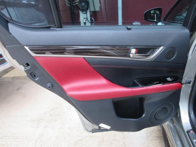 ＧＳ ＧＳ３００ｈ　Ｆスポーツ　禁煙／後期／ＴＲＤフルエアロ・パフォーマンスダンパー・Ｆスパッツ／マークレビンソン／サンルーフ／３眼ＬＥＤヘッドライト／スマートキー×２／カードキー／赤革シート／ドラレコ／ディーラー記録簿１１枚（67枚目）