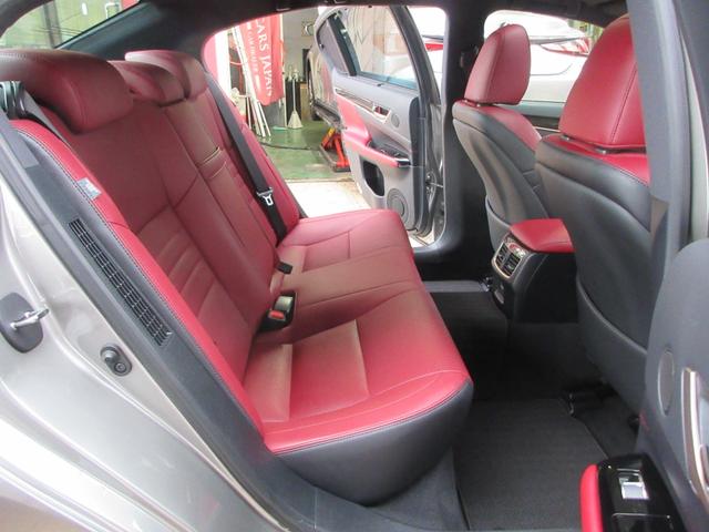 ＧＳ ＧＳ３００ｈ　Ｆスポーツ　禁煙／後期／ＴＲＤフルエアロ・パフォーマンスダンパー・Ｆスパッツ／マークレビンソン／サンルーフ／３眼ＬＥＤヘッドライト／スマートキー×２／カードキー／赤革シート／ドラレコ／ディーラー記録簿１１枚（70枚目）