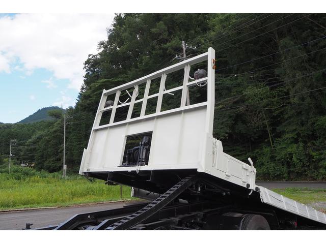 古河ユニック UC-41S セーフティーローダー 重機回送車 ウインチ付 ベット付 積載3.05t 210馬力 荷台内寸522幅220cmあおり切時225cm スタンション付 内フック付 外装仕上げ済(14枚目)