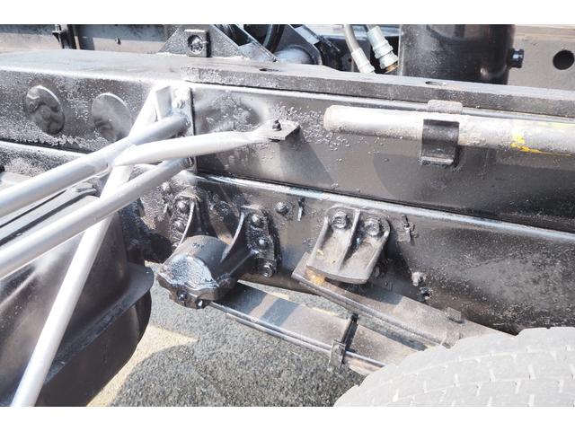 フォワード 　フルタイム４ＷＤ　四駆　ロングボディ　新明和製　ＤＲ４－０１Ｓ　ファームダンプ　深ダンプ　土砂禁　１０立米　２段式アルミブロックアオリ　三方開　リア観音開き仕様　デフロック　積載２．７５ｔ　１９０馬力（47枚目）