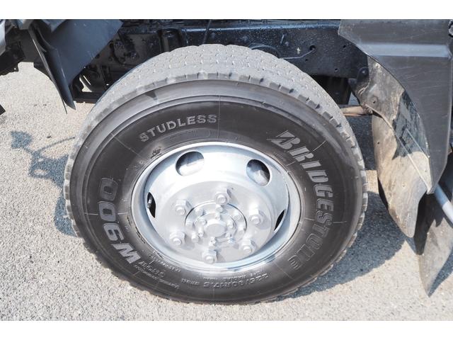 フォワード 　フルタイム４ＷＤ　四駆　ロングボディ　新明和製　ＤＲ４－０１Ｓ　ファームダンプ　深ダンプ　土砂禁　１０立米　２段式アルミブロックアオリ　三方開　リア観音開き仕様　デフロック　積載２．７５ｔ　１９０馬力（53枚目）